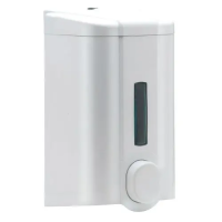 Диспенсеры: для жидкого мыла 1000мл Vialli пластик, белый (шт.) S.4