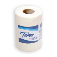 Бумажные полотенца Терес Экономика Проф Комфорт mini Т-0130, в рулоне с центральной вытяжкой, белые,