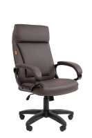 Офисное кресло Chairman 794LT Россия чер.пласт экокожа коричневая