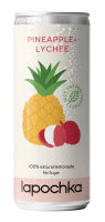 Напиток Lapochka Ананас-личи газированный, 330мл