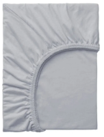 Tarrington House Простыня серая сатин на резинке, 160 x 200см
