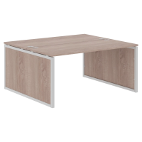 Стол 2-х местный XQPWST 1614 Дуб Сонома/Алюминий 1600х1406х750 XTEN-QP