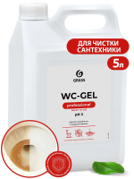 Чистящее средство для сантехники Grass WC-Gel 5л, гель, 125203