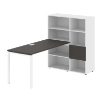 Рабочая станция EURST 1115 Мокко/Белый 1990х1120х1355 EDIS