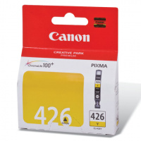Картридж струйный CANON (CLI-426Y) Pixma MG5140/MG5240/MG6140/MG8140, желтый, оригинальный, 446 стр.