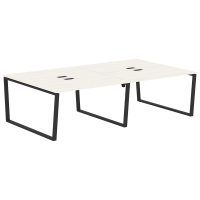 Стол 4-х местный EVWST 2716 Ясень Траун/Черный 2726х1606х750 EDIS