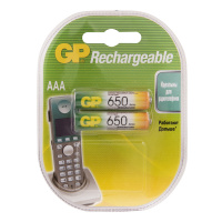 Аккумулятор Gp AAA/HR03, 2шт
