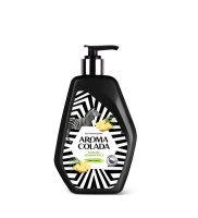 Жидкое мыло с дозатором Адрия 385мл, ананас-лемонграс