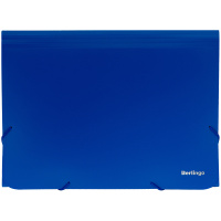 Пластиковая папка на резинке Berlingo Standard синяя, А4