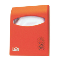 Диспенсер для покрытий на унитаз Lime Color mini, оранжевый, A 66210ARS