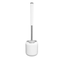Ершик туалетный Laima ROUND TYPE напольный / настенный с креплением и пинцетом