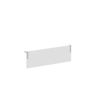Фронтальная панель подвесная Skyland Xten-S XDST 127, белый/алюминий, 1100х350х18мм