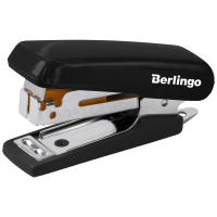Мини-степлер №10 Berlingo 'Comfort' до 10л., пластиковый корпус, черный