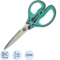 Ножницы BrunoVisconti PROFYCUT 21 см с защитным чехлом 60-0052