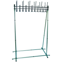 Вешалка для одежды напольная Титан Алла-Ц, алюминий, 22 крючка