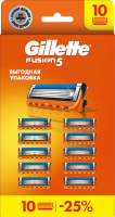 Кассеты сменные Gillette Fusion 5, 10шт