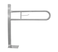 Поручень Nofer откидной нержавеющая сталь, глянцевый, 810мм, 15064.B