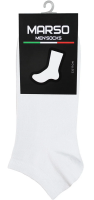 Носки мужские Marso НМГ-0110 хлопок-полиамид белые, 39-41