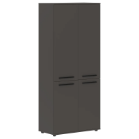 Шкаф высокий широкий EHCS 85.3 Мокко/Черный/Мокко 852х430х1967 EDIS