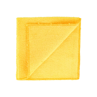 Салфетка хозяйственная Merida Classic СМ004, 35х35см, желтая, микрофибра, 4шт/уп