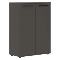 Шкаф средний широкий EMCS 85.1 Мокко/Черный/Мокко 852х430х1199 EDIS