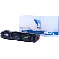 Картридж лазерный Nv Print MLT-D116L, черный, совместимый