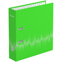 Папка-регистратор А4 Berlingo Neon зеленая, 70мм, AMl70802