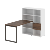 Рабочая станция EQRST 1113 Дуб Денвер тёмный/Мокко 1790х1120х1355 EDIS