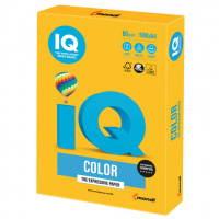 Цветная бумага для принтера Iq Color intensive солнечно-желтая, А4, 100 листов, 80г/м2, SY40