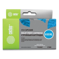 Картридж струйный Cactus CS-C2P24AE голубой