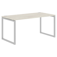 Стол прямой XQST 168 Сосна Эдмонт/Алюминий 1600х800х750 XTEN-Q