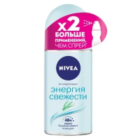 Антиперспирант Nivea Энергия свежести, шариковый, 50мл