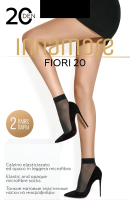Носки женские Innamore Fiori 20 den Nero one size