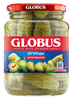 Огурцы Globus маринованные, 720мл