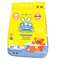 Стиральный порошок Ушастый Нянь 6кг, детский