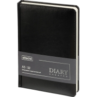 Ежедневник недатированный ATTACHE Priority А5, 143х210мм, 160л, черный