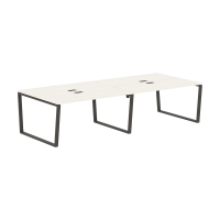 Стол 4-х местный EVWST 3113 Ясень Траун/Мокко 3126х1346х750 EDIS