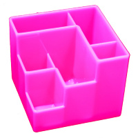 Органайзер настольный Оскол-Пласт 6 секций, розовый