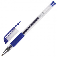 Ручка гелевая Brauberg Number One синяя, 0.5мм