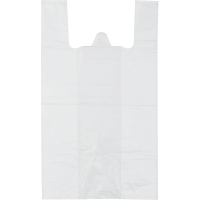 Пакет-майка ПНД 16+12х30 9 мкм 100шт./уп. белая