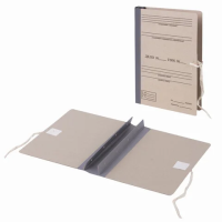 Архивная папка на завязках Staff Форма 21 А4, бурая, 40мм