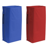 Мешок пластифицированный с молнией TTS,  120 л,  красный, 00003629