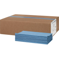 Материал протирочный нетканый Микроспан МС80-54 синий 34х40см 100л/уп