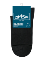 Носки мужские Omsa Classic хлопок-полиамид черные размер 45-47