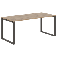Стол прямой EQST 1780 Дуб Денвер светлый/Мокко 1760х800х750 EDIS