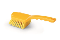 Щетка для мытья короткая Igeax,  285 мм,  жёсткий ворс,   (жёлтый цвет), 1007YT