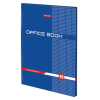 Книга учета Brauberg Office Book, А4, 80 листов, в клетку, картон