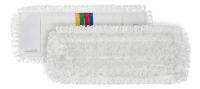 Моп Microriccio с карманами TTS,  микрофибра,  белый,  40 см, 00000476