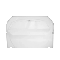 Диспенсер для покрытий на унитаз Merida пластиковый, сложение 1/2, GPB001