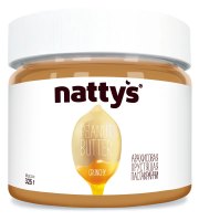 Арахисовая паста Nattys crunchy, 325г